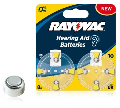 Rayovac Battery Hearing Aid V10 PR70 in the group OTHER BATTERIES / HEARING AID BATTERIES at TH Pettersson AB (30-VAR 4610)